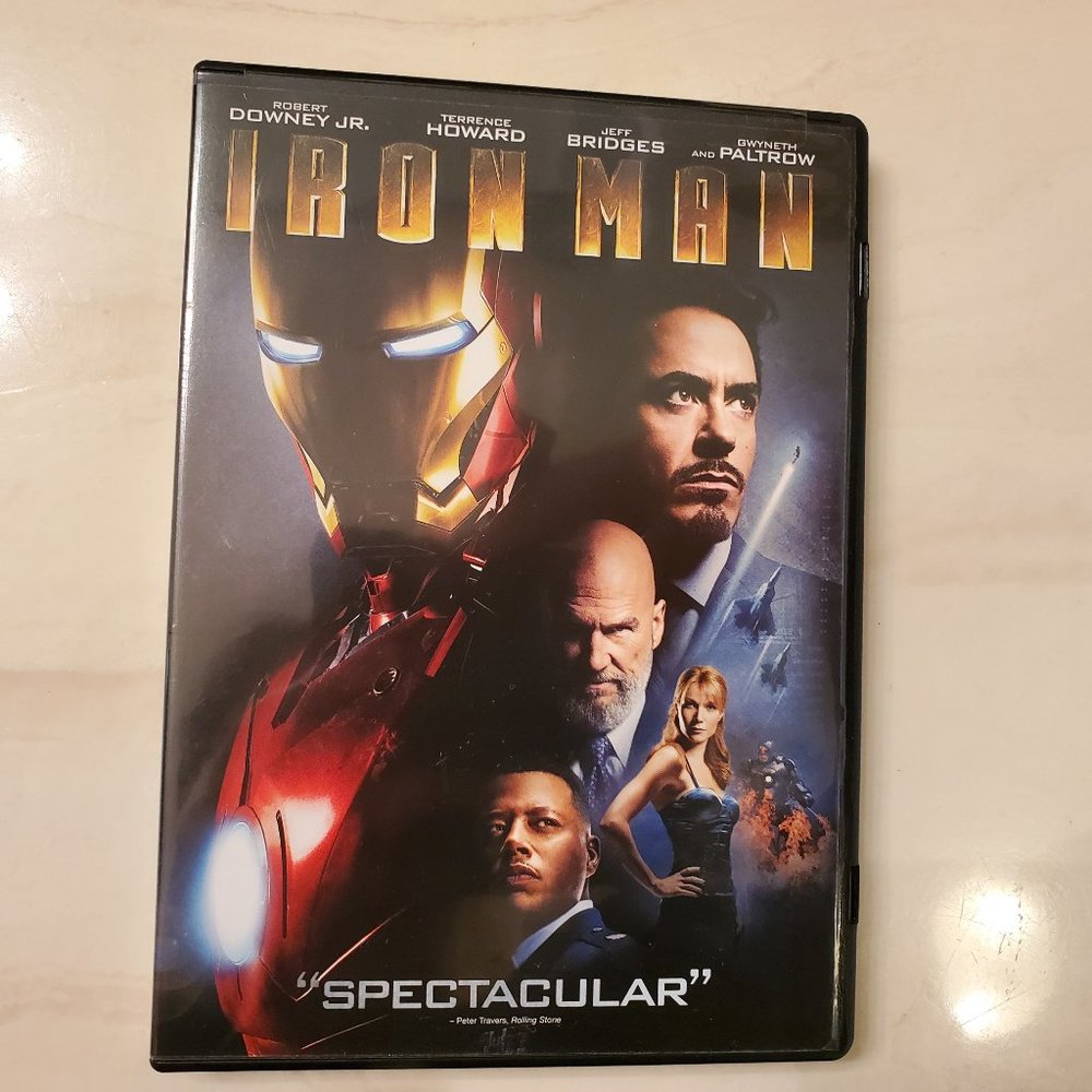 Iron Man DVD- New